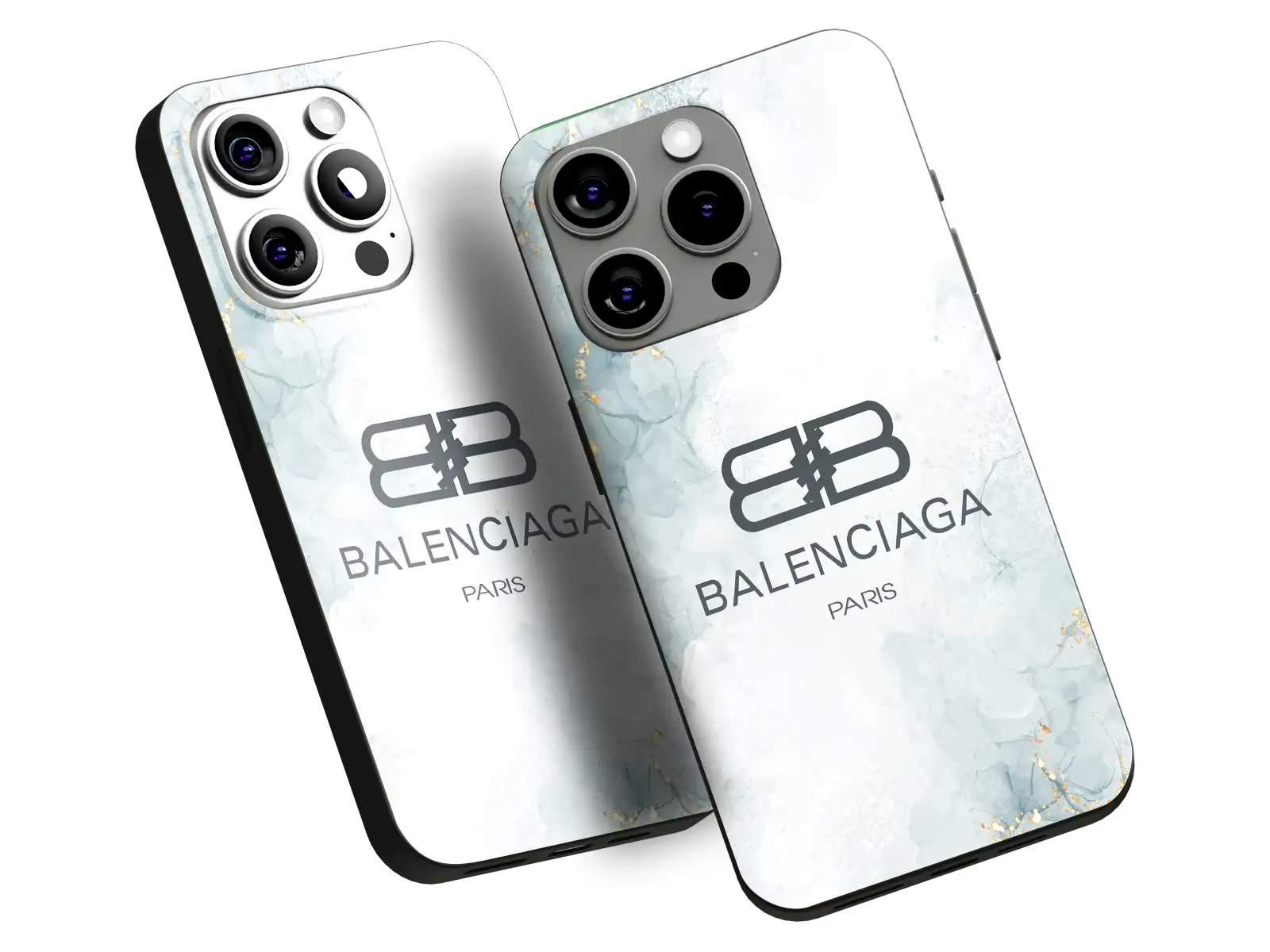 Balenciaga Cover Telefono Tocco Premium di Lusso